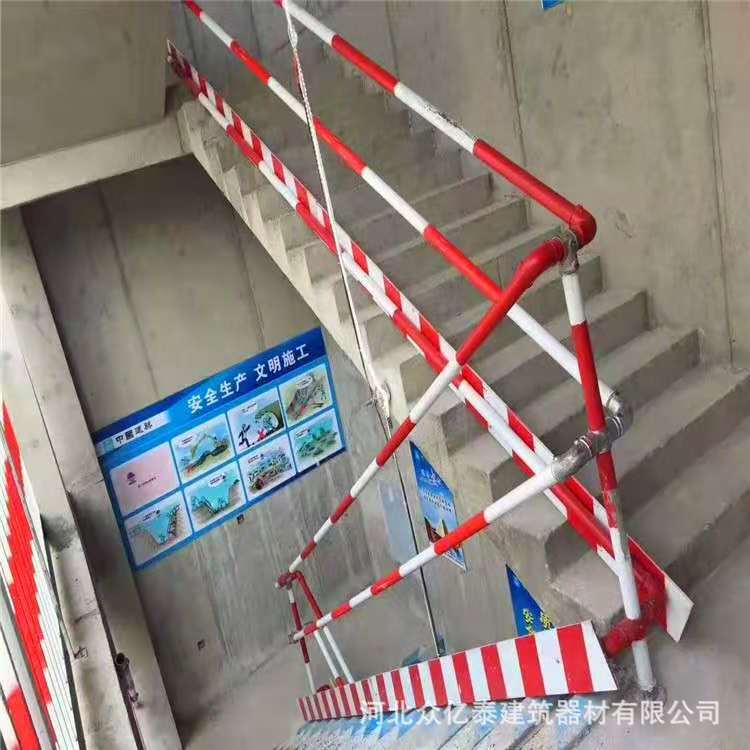 供应 临边防护立杆 工地临时楼梯扶手 建筑立杆 定型化防护立杆