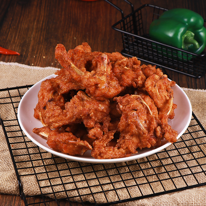 鸡叉骨冷冻半成品 油炸商用20斤炸鸡叉骨奥尔良鸡架骨鸡锁骨地摊