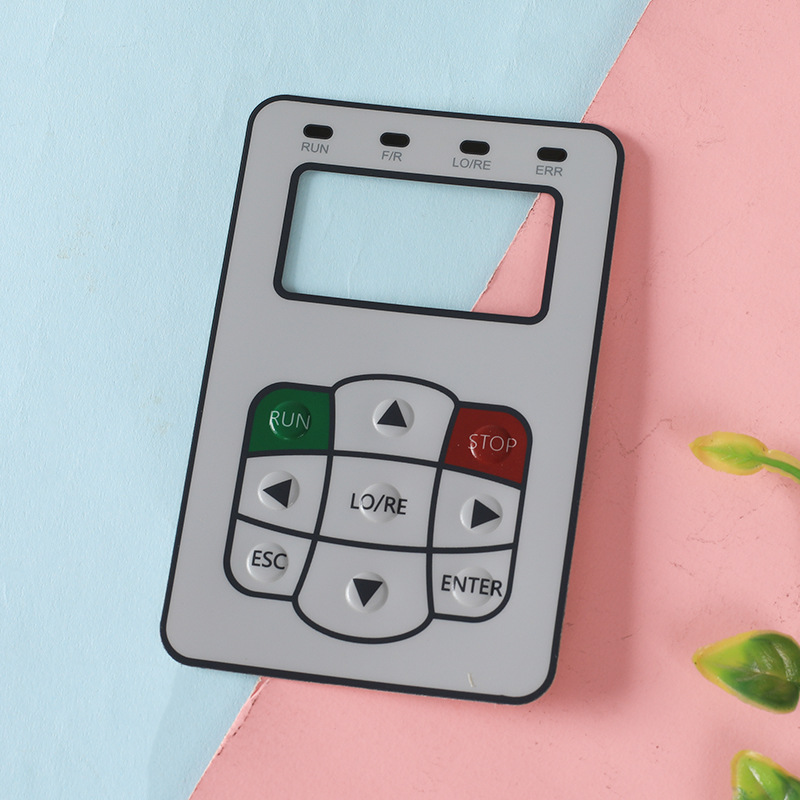 pvc控制面板 遥控智能控制器家用电器控制面板贴丝印薄膜面板贴