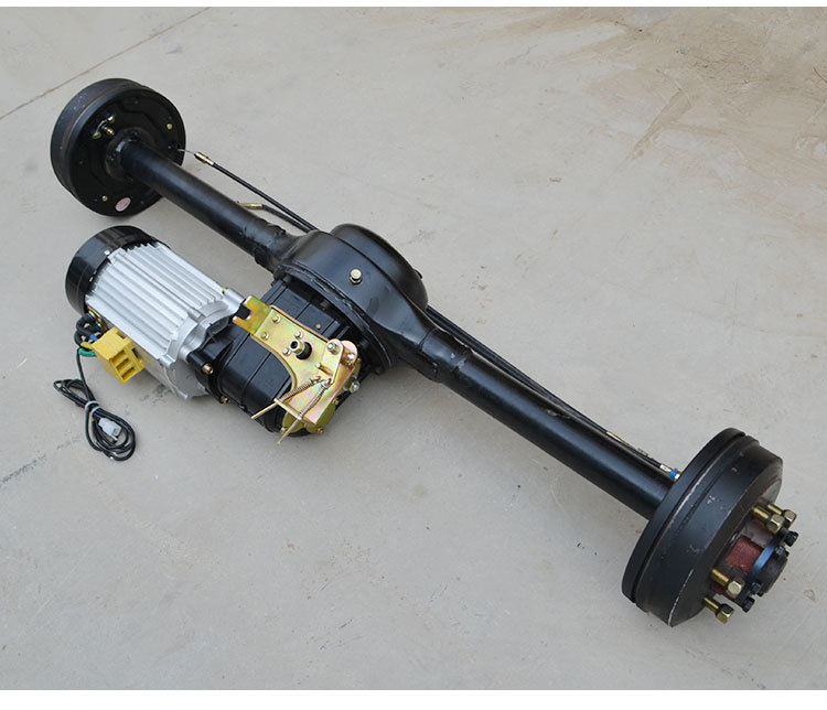 电动四轮车后桥总成 大功率交流电机后桥电动四轮车配件电机