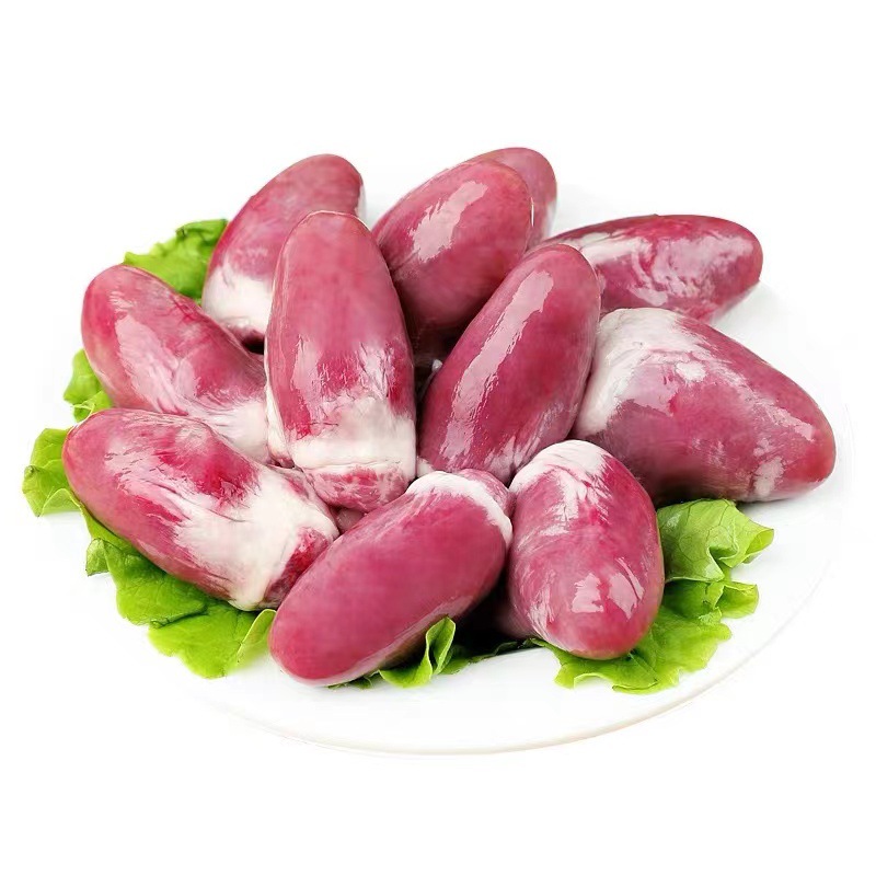 鸭心 冷冻 生鲜鸭心 鸭肉 鸭副 麻辣鸭心 餐饮饭堂食材 12公斤/箱