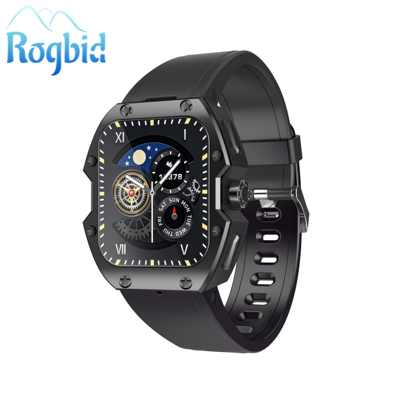 Cross-Border E-Commerce Hot Product Rogbid Mille Three-Proof Sport Smart Watch 1.91-Inch 520 MA 5atm