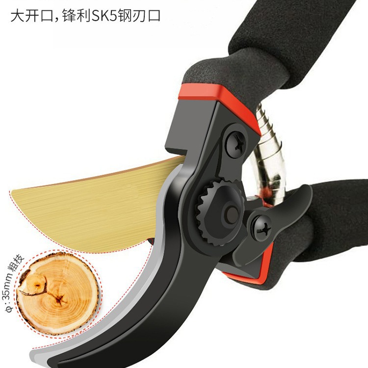 德国精工艺园剪刀剪树枝专用剪刀修枝剪果树剪花园林园艺剪子日本