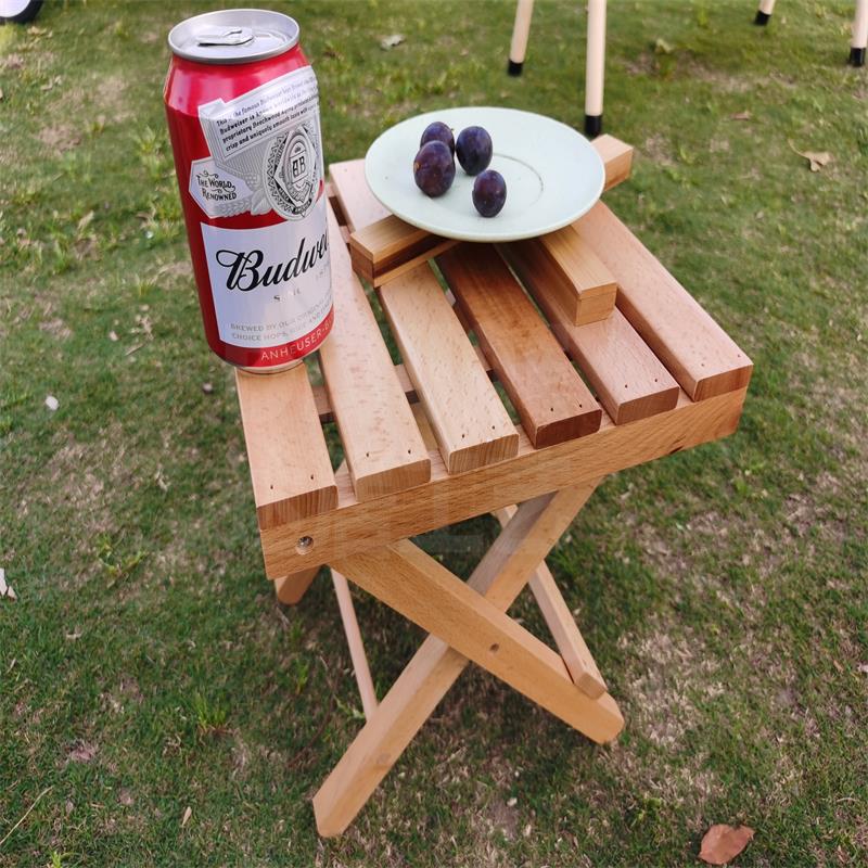 创意木质折叠马扎户外野餐便携式榉木马扎子家用创意折叠马扎