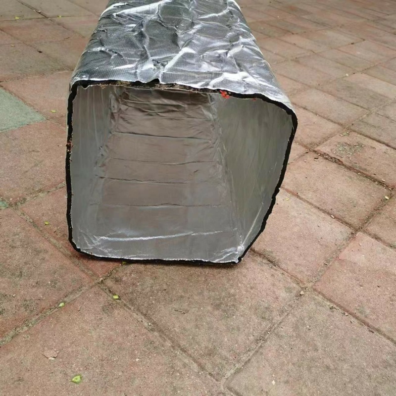 风机盘送风口软风道 空调保温软接管 玻纤布伸缩管道