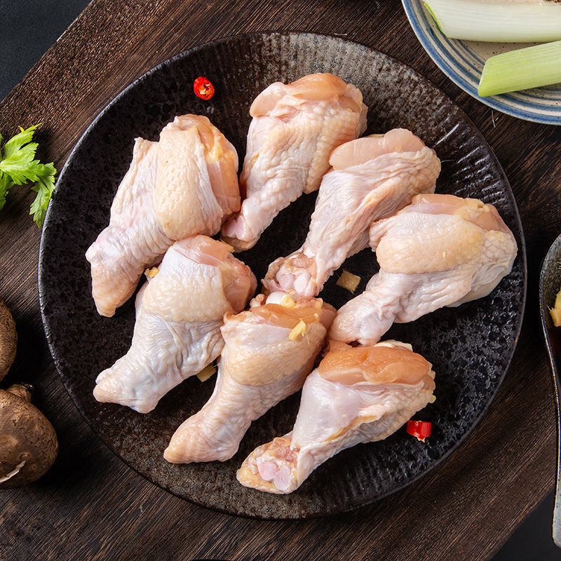 仙坛鸡翅根小鸡腿新鲜鸡翅膀冷冻琵琶腿鸡腿烧烤清真家庭聚会