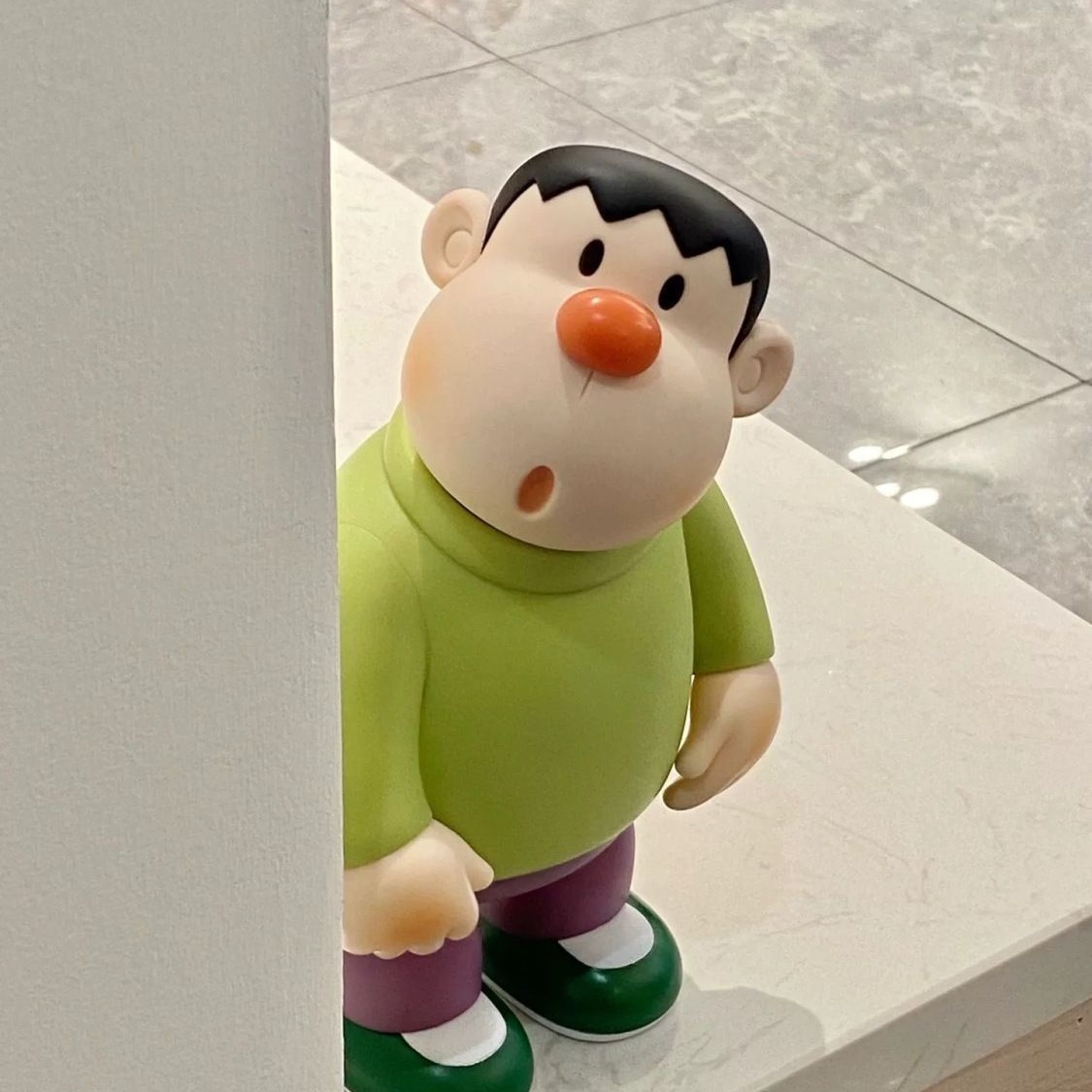 反派可爱多胖虎哆啦a梦卡通胖虎可爱技安人偶玩具礼物手办摆件