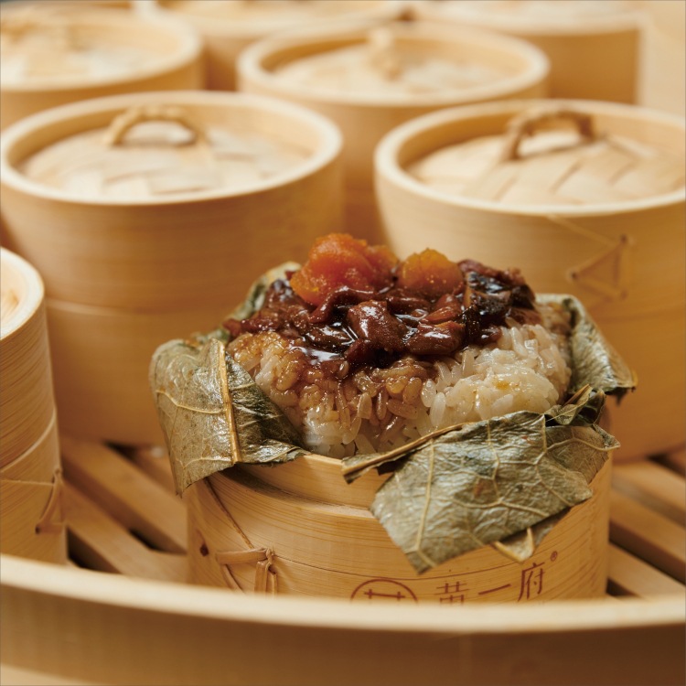 糯米鸡荷叶珍珠鸡广式速食早餐半成品广东早茶早点乔拜恩港式点心