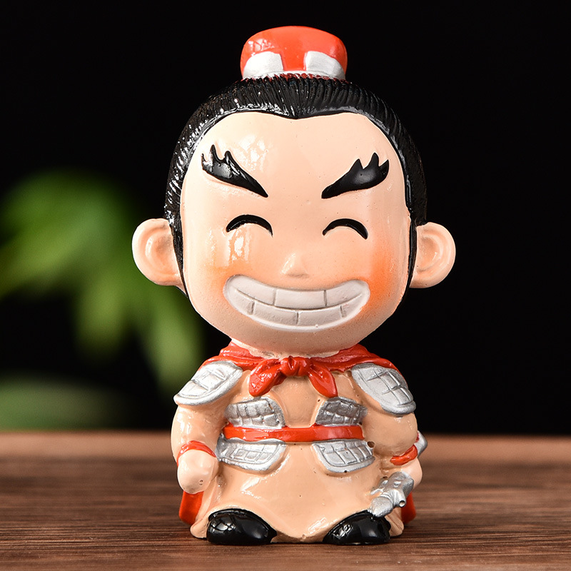 工艺品交趾陶瓷小公仔 卡通冷瓷泥塑小泥人 景点旅游纪品念小礼物