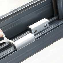 YA8O塑窗铝合金窗户锁扣固定器限位器开窗子移门卡位器防儿童爬窗