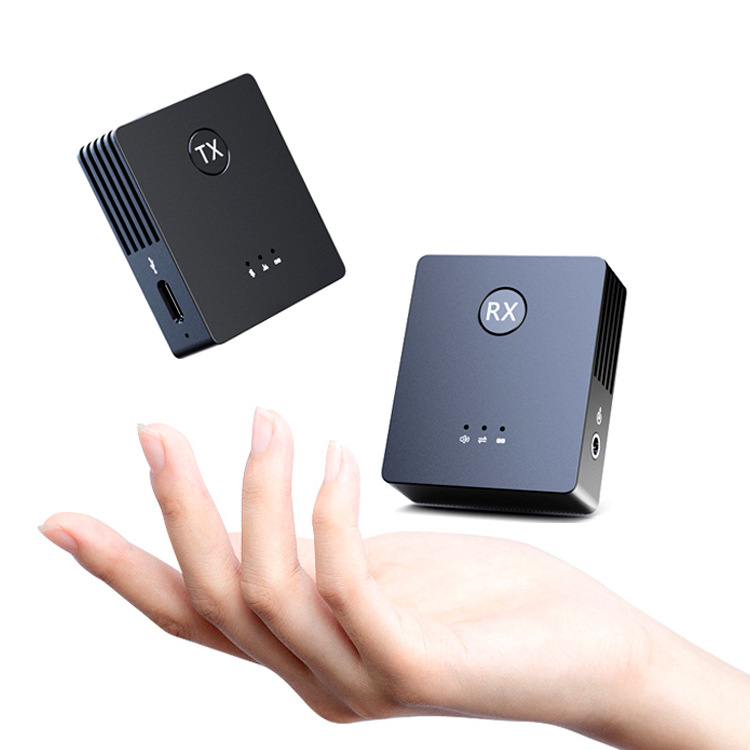 无线麦克风领夹式 抖音直播麦录音设备户外短视频带耳返厂家直销