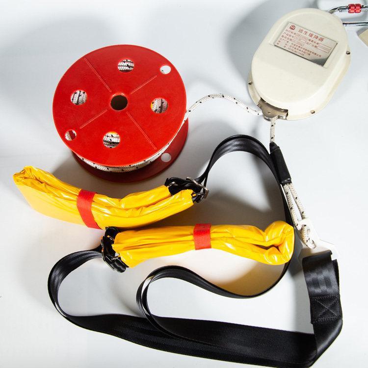 往复式自救应急缓降器高楼消防逃生救生缓降器防汛救援逃生缓降器