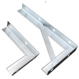 加厚角钢三角层板托置物架支撑承重镀锌管道固定支架壁架货架批发