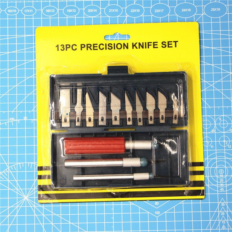 10元批发13pc雕刻刀 模型工具制作小型雕刻刀 手机贴膜刻刀 多功