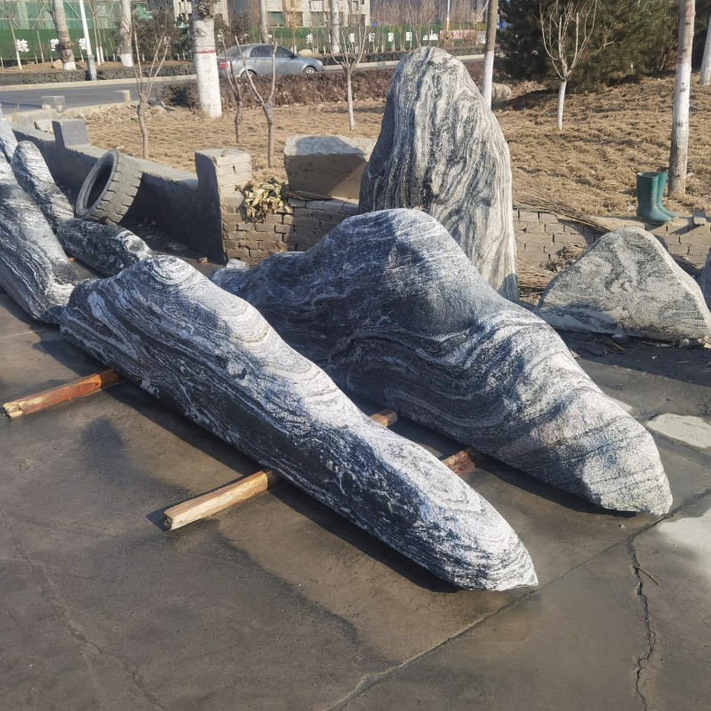 雪浪石 用于园林造景 泰山石用于枯山水造景雪浪石厂家泰山石