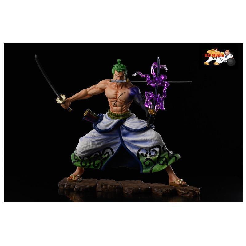 海贼王gk和之国和服阎魔刀索隆手办一刀流站姿模型雕像摆件礼物