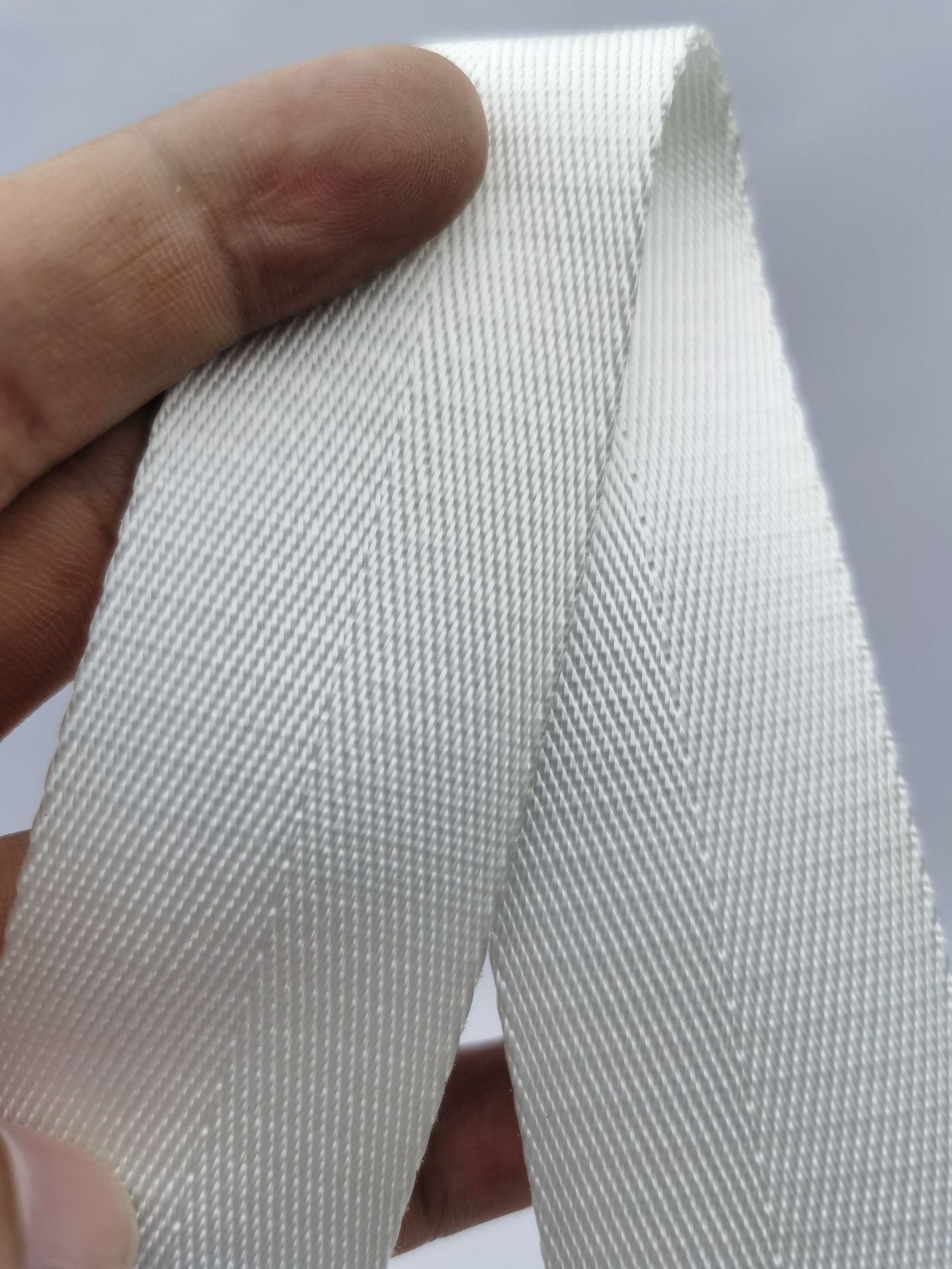 仿尼龙人字纹织带2cm本白色肩带2.5cm单人字纹v字形3.2cm38mm现货