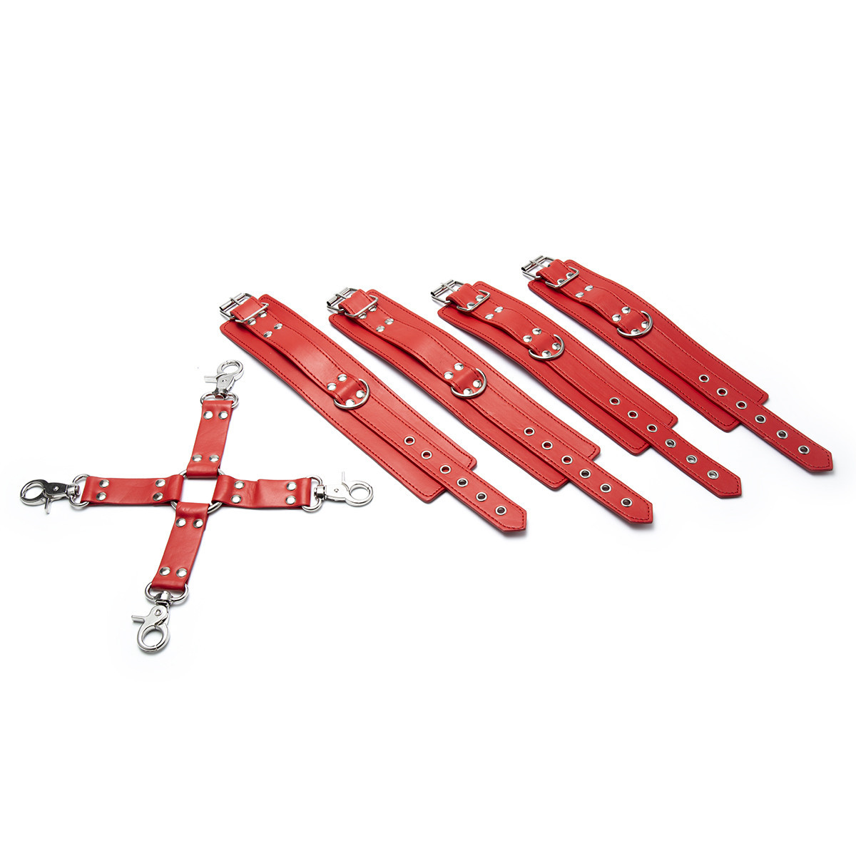 另类情趣玩具手脚铐捆绑束缚连接金属十字扣十字架成人sm刑具用品