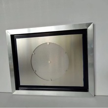 圆形SMT激光钢网全铝外框内304不锈钢刷导热硅脂LDE灯具照明贴片