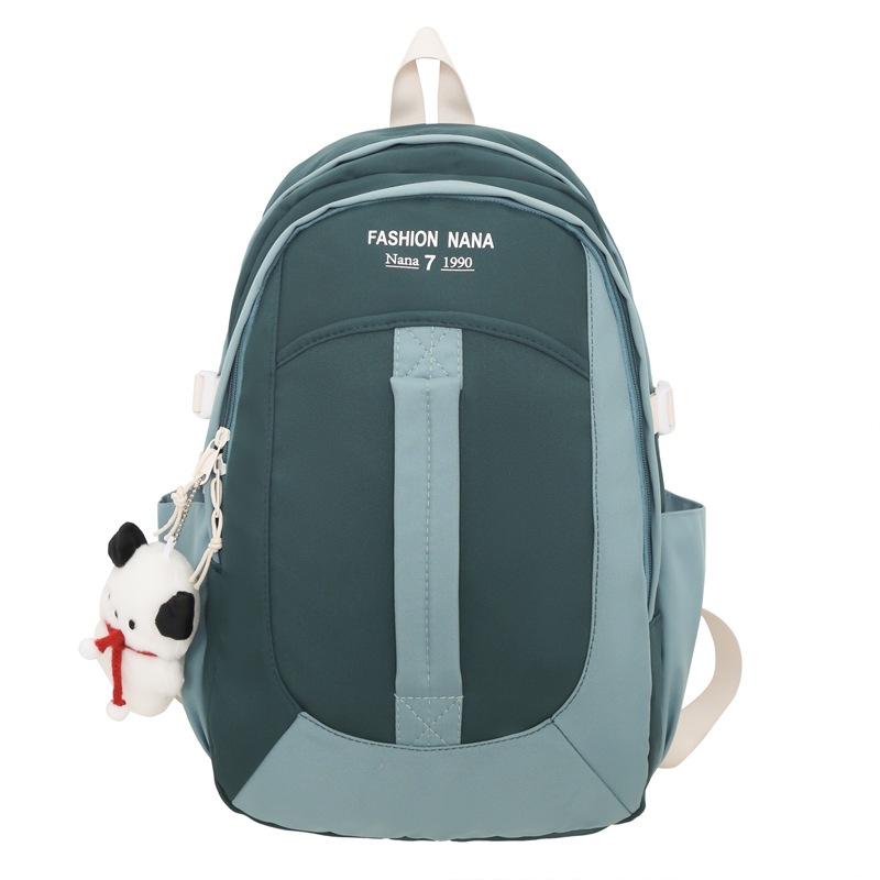 Schoolbag Female College Student Niche Design Simple High School Men's Backpack 2023 Travel Backpack