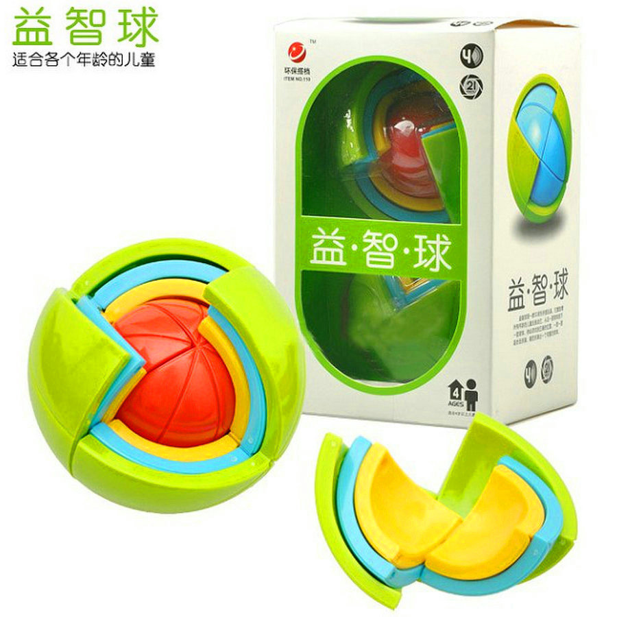 儿童球 拼图拼装拼插积木迷宫玩具 趣味智力球玩具-阿里巴巴