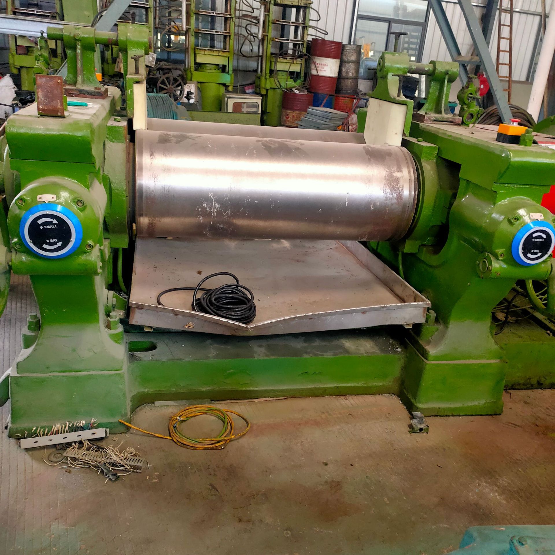 福建二手橡胶设备现货供应xk-450 9寸开炼机硅胶炼胶机一件代发