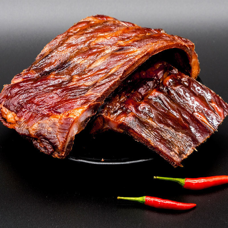 腊排骨湖北恩施烟熏腊肉腊味咸排骨农家自制土特产批发非贵州丽江