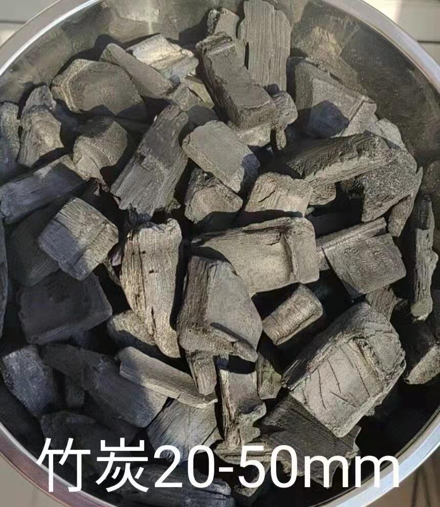 厂家供应 竹炭颗粒活性炭 生物除臭废气处理活性炭  工业竹炭填料