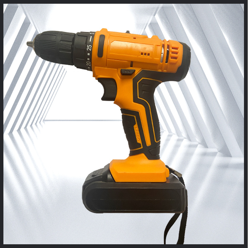 电钻充电式电转钻家用手电钻工具锂电多功能冲击手枪钻电动螺丝枪