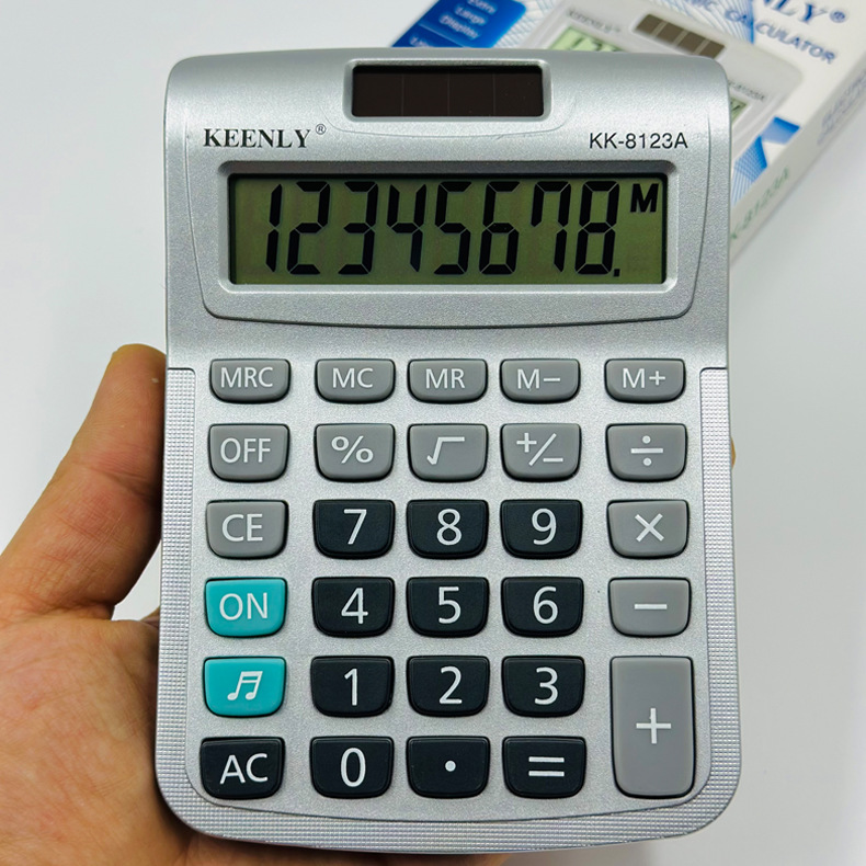 8-Digit Large Screen Portable Handheld Financial Commercial Calculator Factory Direct Supply Wholesale Computer