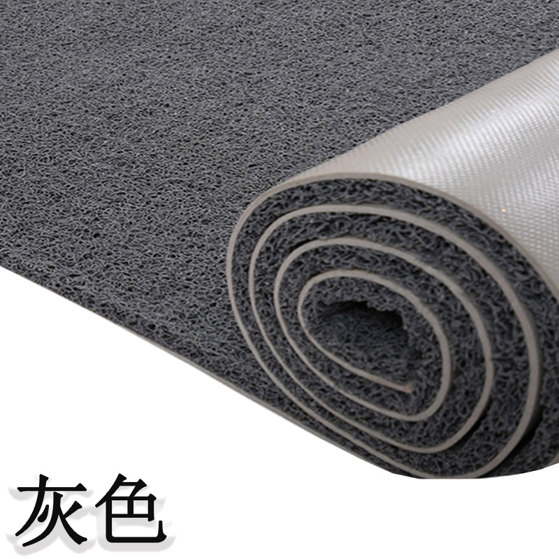 Baolimei 8 A8 Type PVC Plastic Wire Loop Red Carpet Commercial Welcome Shopping Mall Welcome Non-Slip Extra Thick Floor Mat