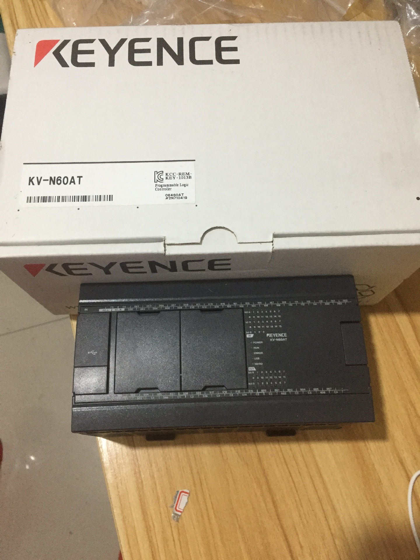 keyence基恩士plc编程控制器 kv-n60at 现货原装正品当天可发货