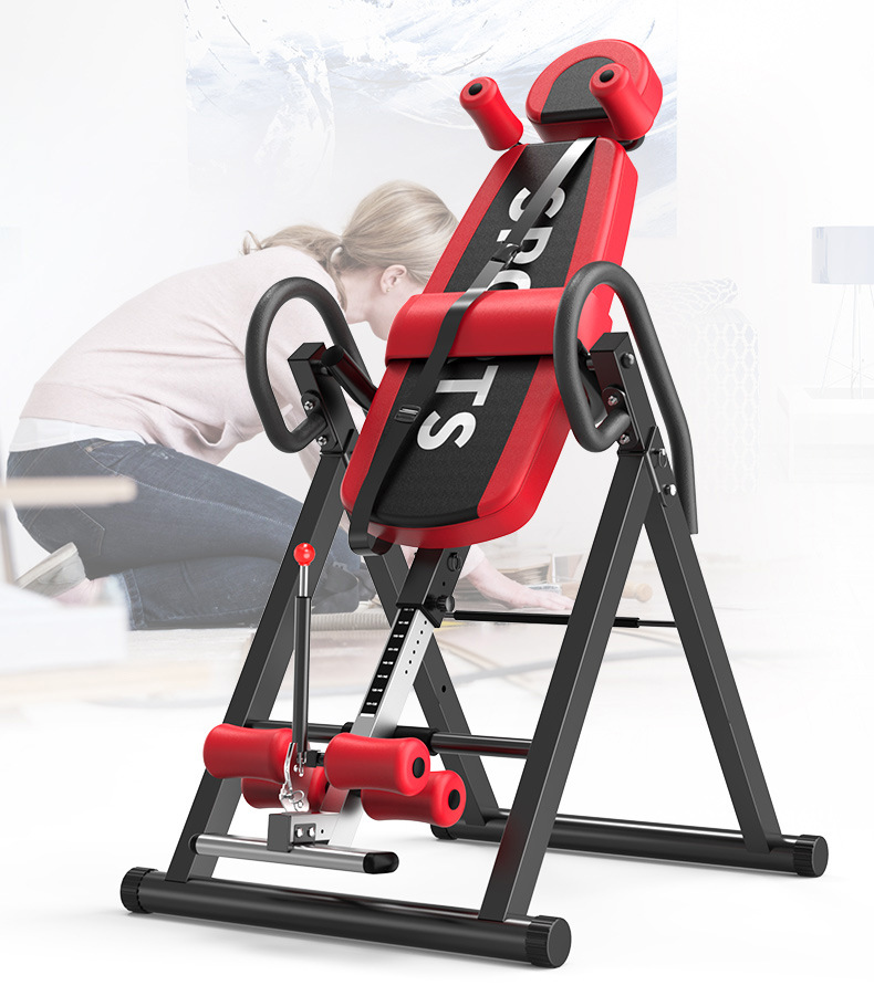 跨境批发 健身器材腰椎间盘收腹倒挂器拉伸辅助器家用小型倒立机