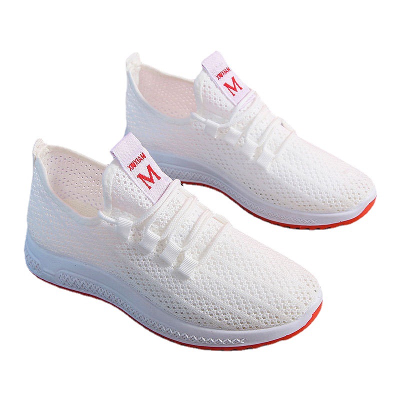 2023 New Women's Shoes Sneaker Women's Wild Running Shoes Summer Breathable Mesh Shoes Casual Shoes for Women All-Matching