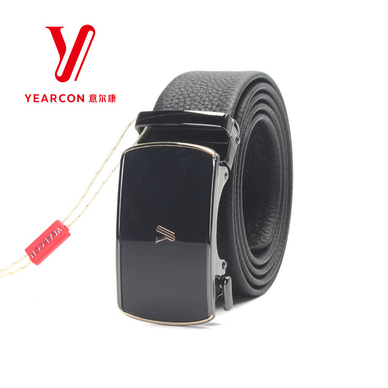 意尔康皮带男士自动扣腰带韩版潮流新款时尚青年休闲裤带17a40506