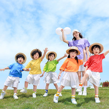 六一儿童啦啦队演出服幼儿园毕业照糖果色表演服小学生运动会班服