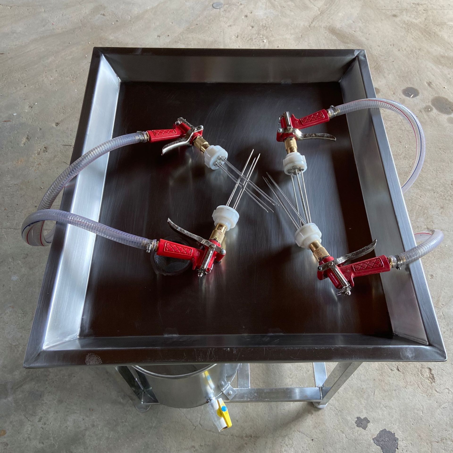 手动盐水注射机 牛肉猪肉辅料注水机 家禽半自动盐水注射机-阿里巴巴