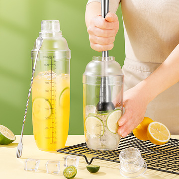 雪克杯手打柠檬茶制作工具暴打全套奶茶店调酒器套装摆摊摇壶