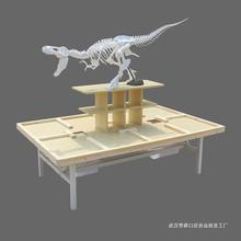 考古恐龙桌商用DIY玩具游戏桌儿童乐园游乐场设备化石挖掘恐龙桌