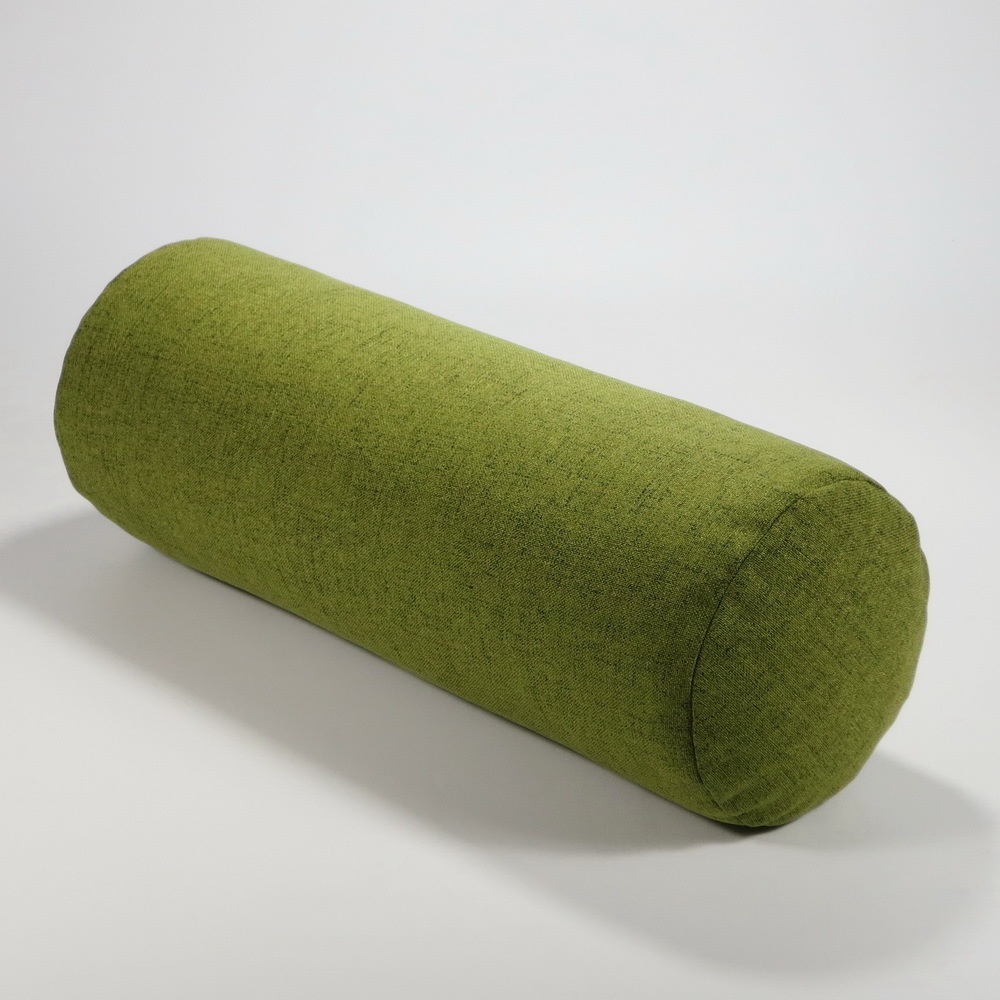 纯棉麻料绒料腰枕靠垫糖果枕圆柱枕头枕可拆洗颈椎枕脚垫定做腰靠