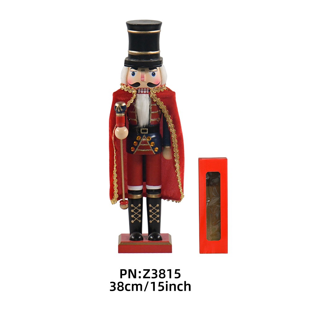 Puppet Soldier New Nutcracker Puppet Soldier Christmas Decoration European Creative Home Crafts Ornaments
