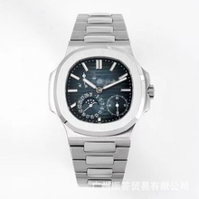 百达家鹦鹉螺系列机械手表多功能复杂自动机械手表真动能月相男表