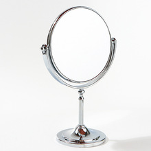 批发欧式台式化妆镜 家用卧室双面梳妆台镜子高清放大美妆镜子
