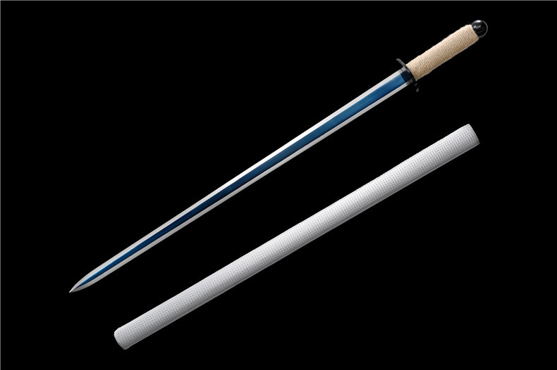 配重明剑天元高锰钢六面宝剑长剑硬剑收藏武术练习工艺品未开刃