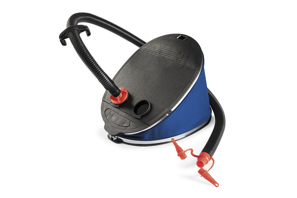 intex69611脚踏气泵脚踩式充气泵3l可快速充放气打气筒中号脚踏泵