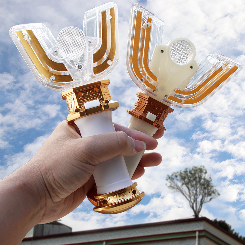 抖音热销奥特曼变迪迦身器黑暗神光棒发声发光儿童玩具厂家男孩批