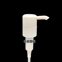 24/28弹簧外置塑料乳液螺纹泵头化妆品按压头液体牙膏压嘴