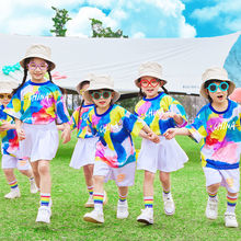 六一演出服儿童啦啦队表演幼儿园舞蹈服装小会大合唱班服