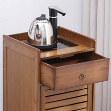 批发餐边柜上水器柜饮水纯净水桶柜办公室客厅家用多功能茶水柜储