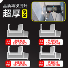 铝合金伸缩升降梯户外工程家用梯子6781012米特厚收缩单面直梯子